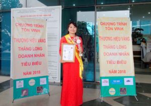 HOMO BQ: TỐP 50 SẢN PHẨM THƯƠNG HIỆU CỦA THÀNH PHỐ HÀ NỘI NĂM 2018 1 GĐ Nhung
