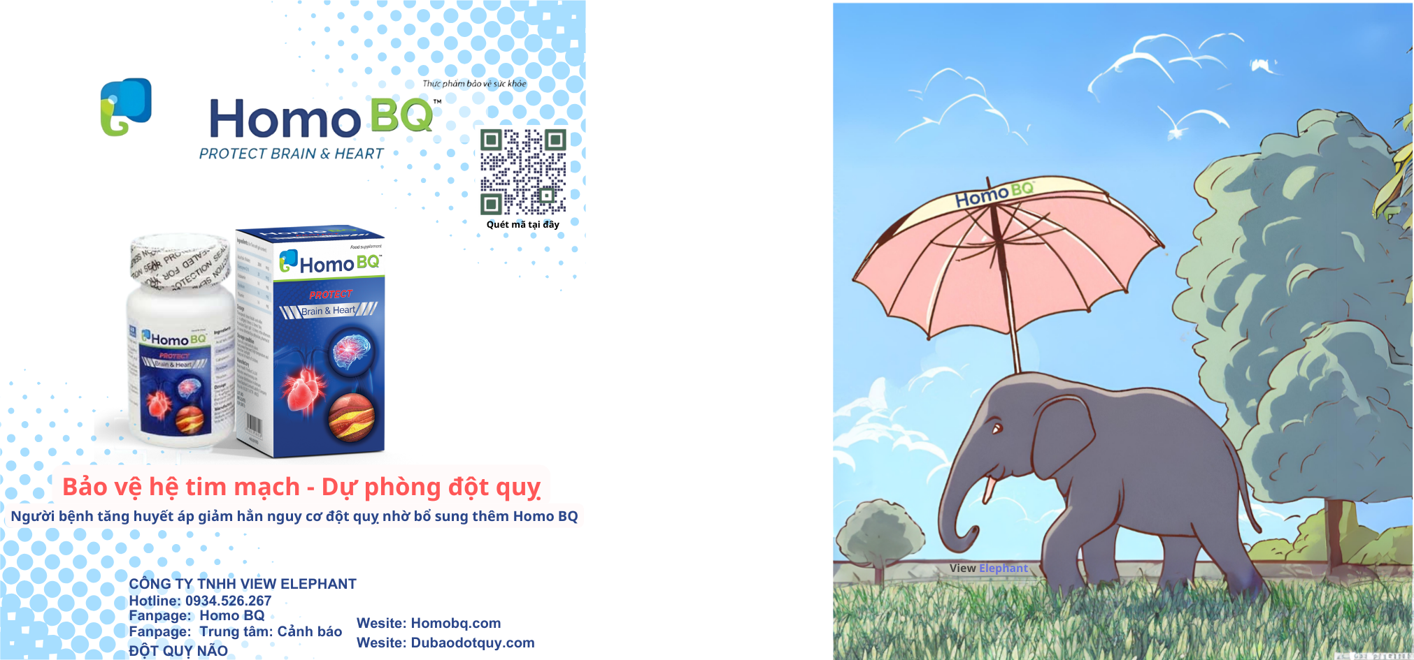 KHUYẾN MẠI ĐẶC BIỆT: HOMO BQ chung tay phòng chống dịch bệnh Covid-19 2 Bao ve he tim mach Chong dot quy
