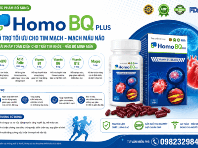 HOMO BQPLUS: 7 Cơ Chế Hỗ Trợ Giảm Nguy Cơ Đột Quỵ, Nhồi Máu Cơ Tim Và Xơ Vữa Động Mạch 4 homo-bqplus